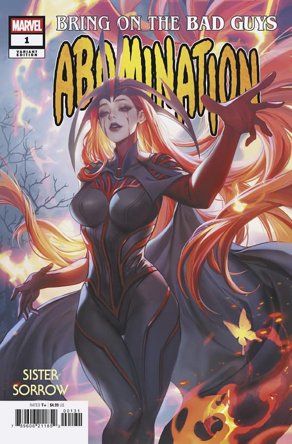 Cover image for BRING ON THE BAD GUYS: ABOMINATION #1 FANYANG SISTER SORROW VARIANT