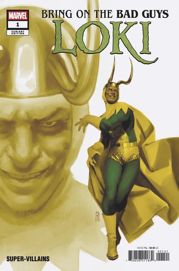 Cover image for BRING ON THE BAD GUYS: LOKI #1 MIGUEL MERCADO VARIANT