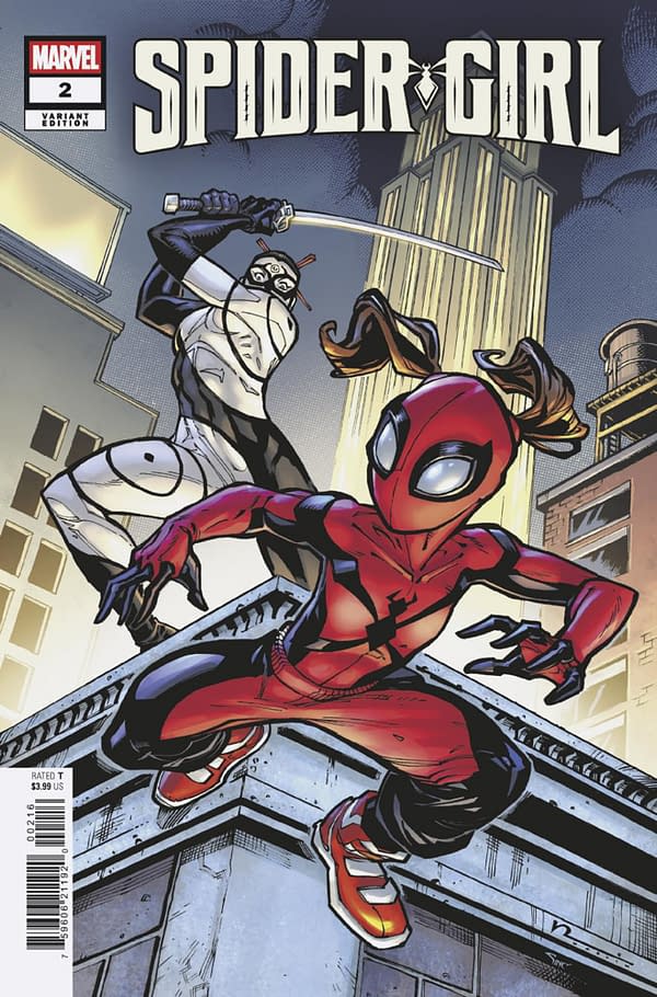 Cover image for SPIDER-GIRL #2 CHAD HARDIN VARIANT