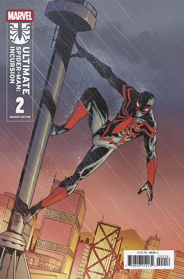 Cover image for ULTIMATE SPIDER-MAN: INCURSION #2 GIUSEPPE CAMUNCOLI VARIANT