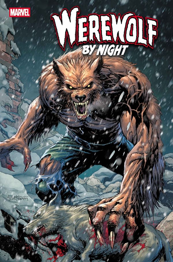 Cover image for WEREWOLF BY NIGHT: BLOOD MOON RISE #1 TYLER KIRKHAM COVER