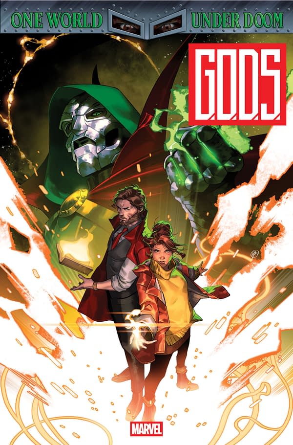 Cover image for G.O.D.S.: ONE WORLD UNDER DOOM #1 YASMINE PUTRI VARIANT