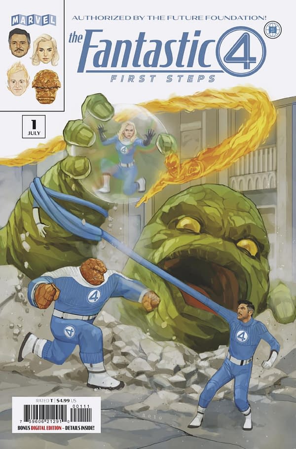 Cover image for FANTASTIC FOUR: FIRST STEPS #1 PHIL NOTO COVER
