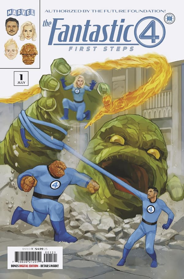 Cover image for FANTASTIC FOUR: FIRST STEPS #1 PHIL NOTO COVER B