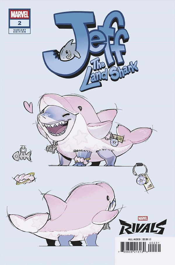 Cover image for JEFF THE LAND SHARK #2 NETEASE GAMES MARVEL RIVALS VARIANT