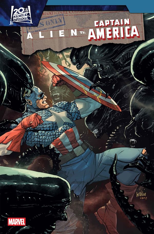 Marvel Launches Aliens Vs Captain America at San Diego Comic-Con