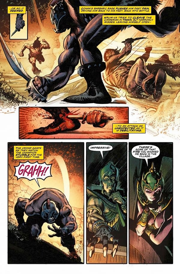 Interior preview page from Conan The Barbarian #22