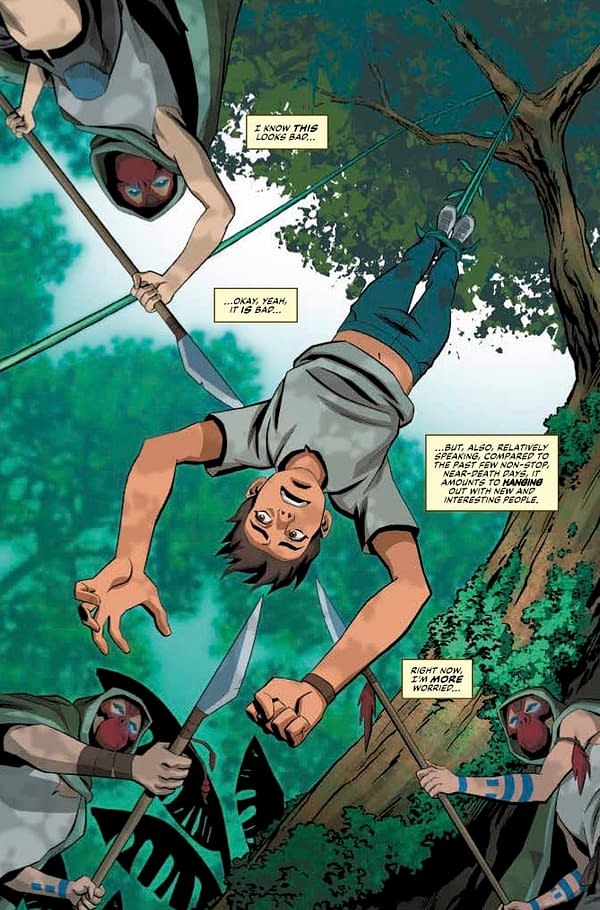 Interior preview page from Return to Skull Island #1