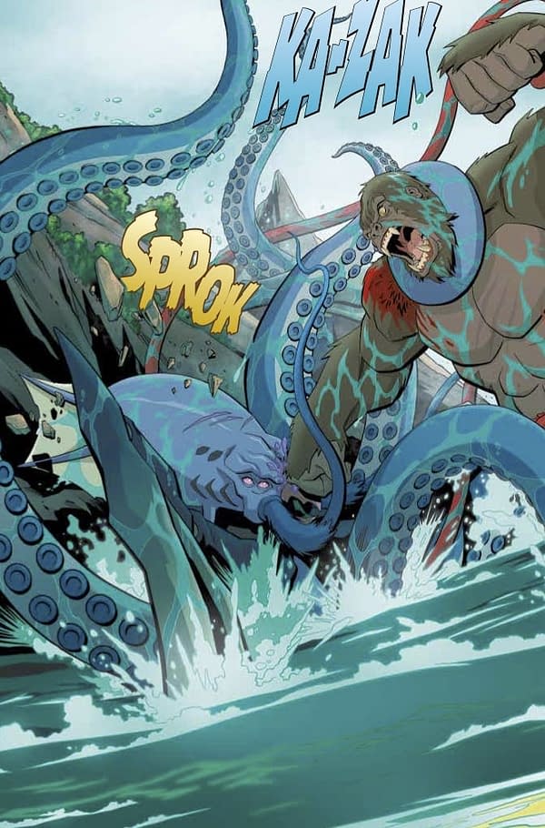 Interior preview page from Return to Skull Island #1