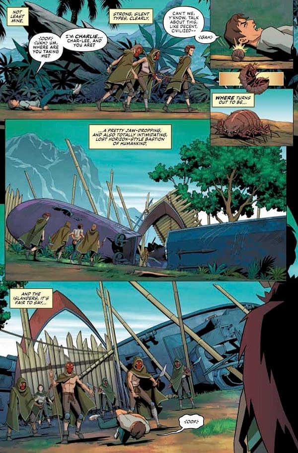 Interior preview page from Return to Skull Island #1