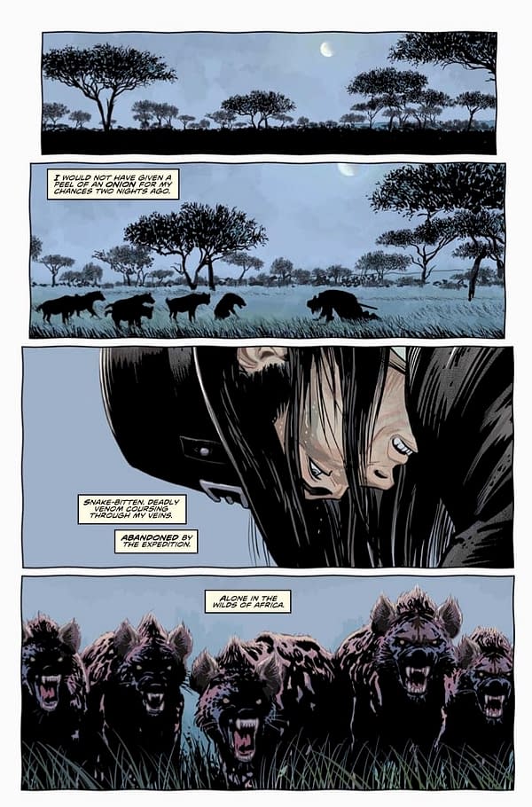 Interior preview page from Solomon Kane: The Serpent Ring #4