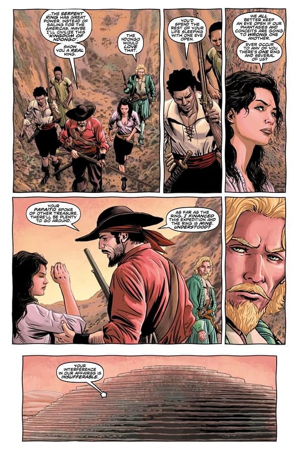Interior preview page from Solomon Kane: The Serpent Ring #4