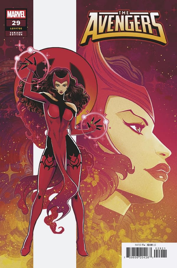 Cover image for AVENGERS #29 LUCIANO VECCHIO SCARLET WITCH VARIANT