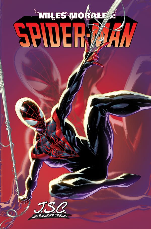 Cover image for MILES MORALES: SPIDER-MAN #36 J. SCOTT CAMPBELL JUST SPECTACULAR COLLECTION VARIANT