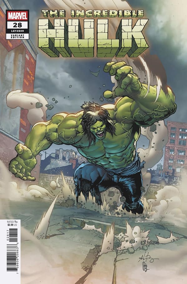 Cover image for INCREDIBLE HULK #28 ANDREI BRESSAN VARIANT