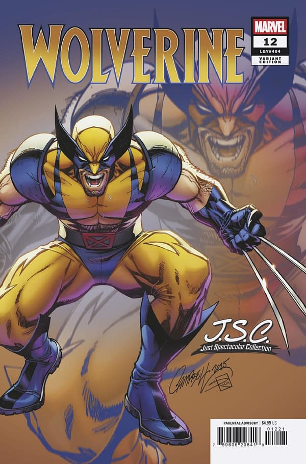 Cover image for WOLVERINE #12 J. SCOTT CAMPBELL JUST SPECTACULAR COLLECTION VARIANT