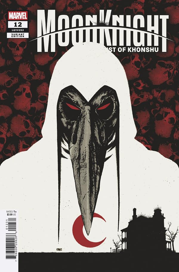 Cover image for MOON KNIGHT: FIST OF KHONSHU #12 JORGE FORNES VARIANT