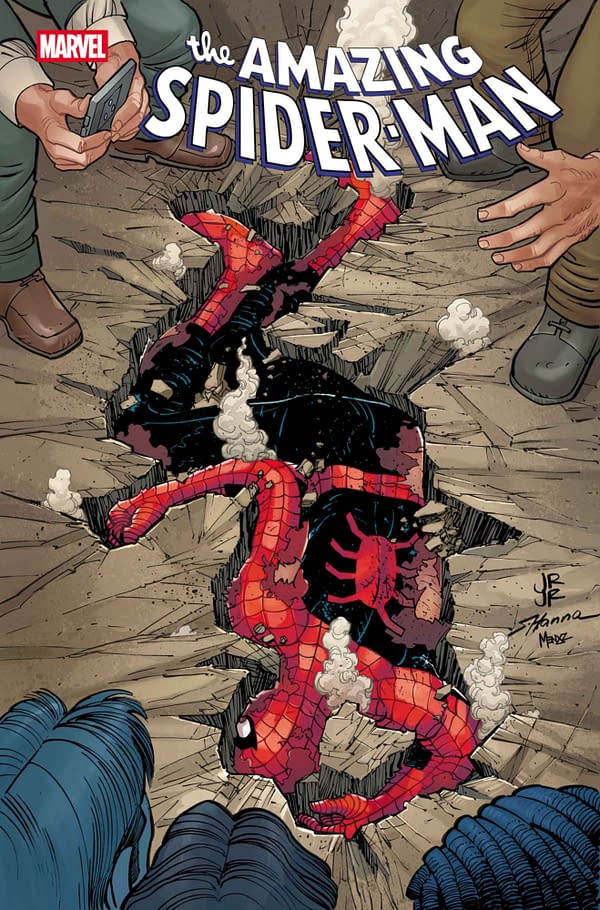 Cover image for AMAZING SPIDER-MAN #9 JOHN ROMITA JR. COVER