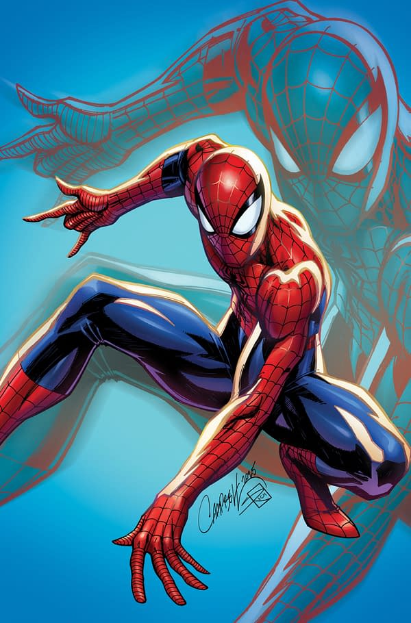 Cover image for AMAZING SPIDER-MAN #10 J. SCOTT CAMPBELL JUST SPECTACULAR COLLECTION VIRGIN VARIANT