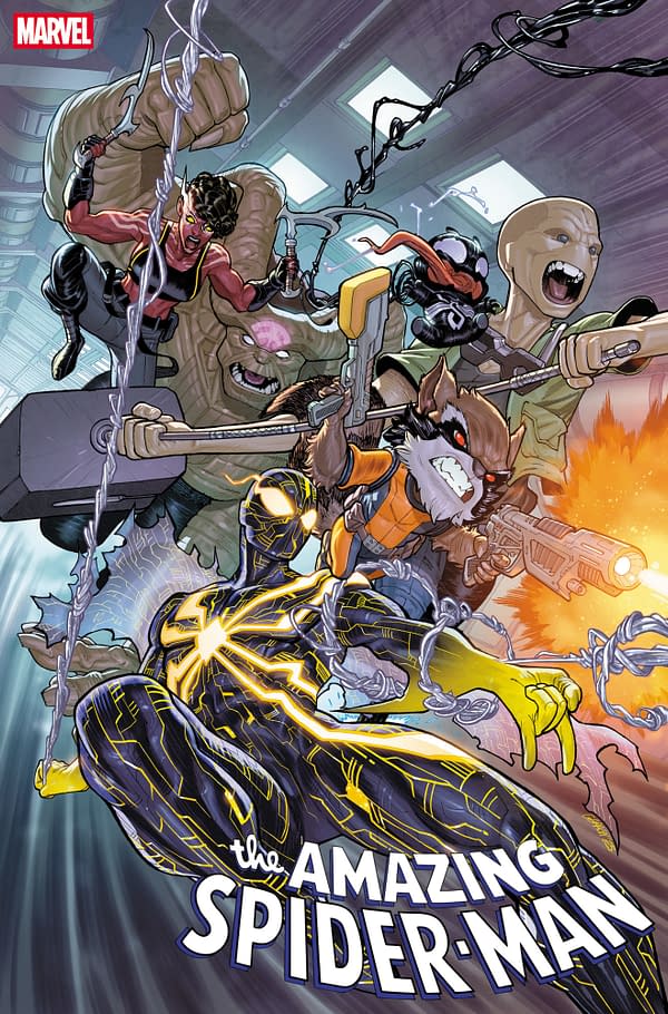 Cover image for AMAZING SPIDER-MAN #11 JAVIER GARRON SPOILER VARIANT