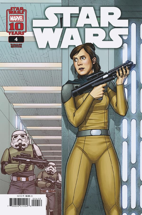 Cover image for STAR WARS #4 E.J. SU VARIANT