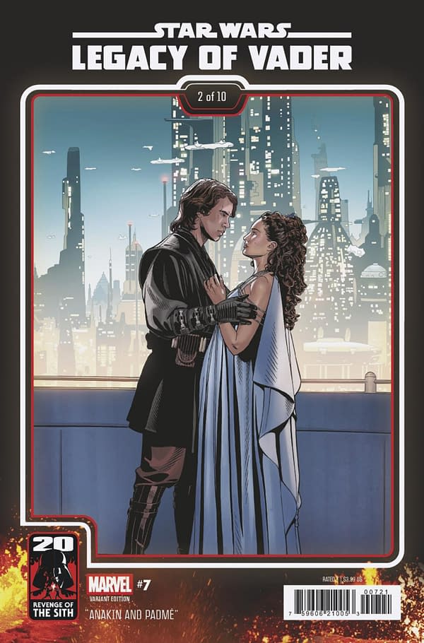 Cover image for STAR WARS: LEGACY OF VADER #7 CHRIS SPROUSE REVENGE OF THE SITH 20TH ANNIVERSARY VARIANT