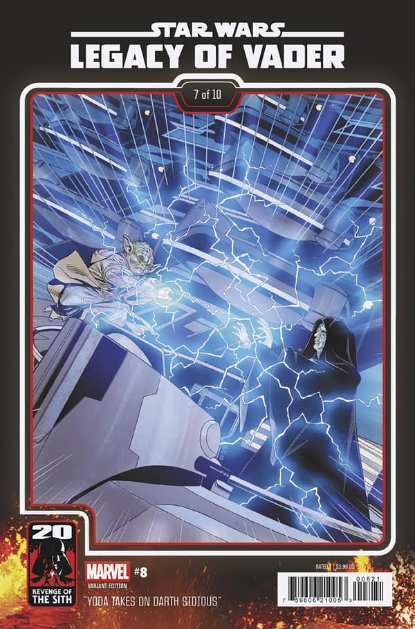 Cover image for STAR WARS: LEGACY OF VADER #8 CHRIS SPROUSE REVENGE OF THE SITH 20TH ANNIVERSARY VARIANT