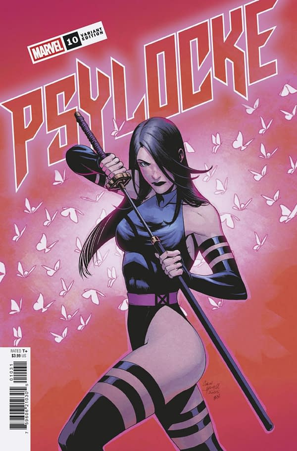 Cover image for PSYLOCKE #10 CORIN HOWELL VARIANT