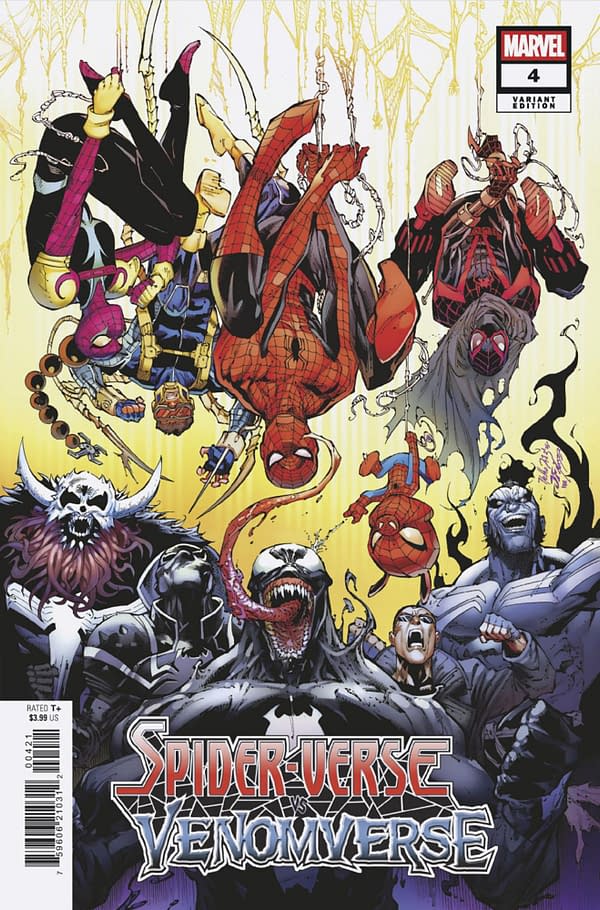 Cover image for SPIDER-VERSE VS. VENOMVERSE #4 NETHO DIAZ VARIANT