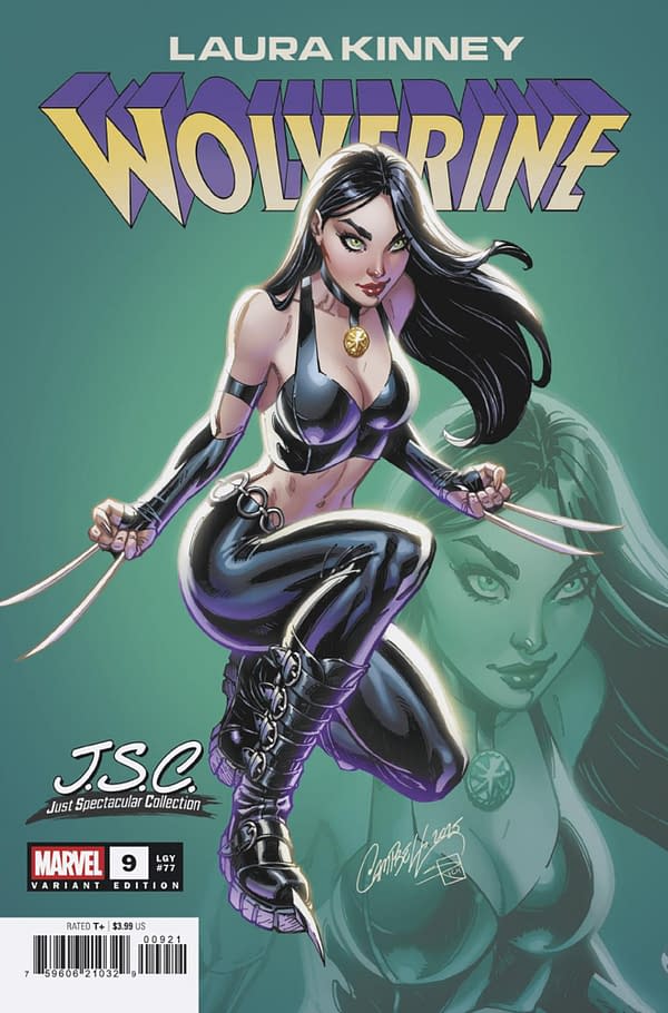 Cover image for LAURA KINNEY: WOLVERINE #9 J. SCOTT CAMPBELL JUST SPECTACULAR COLLECTION VARIANT