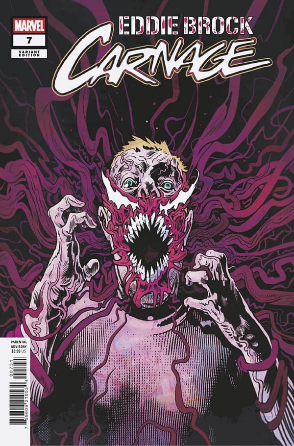 Cover image for EDDIE BROCK: CARNAGE #7 MICHAEL WALSH VARIANT