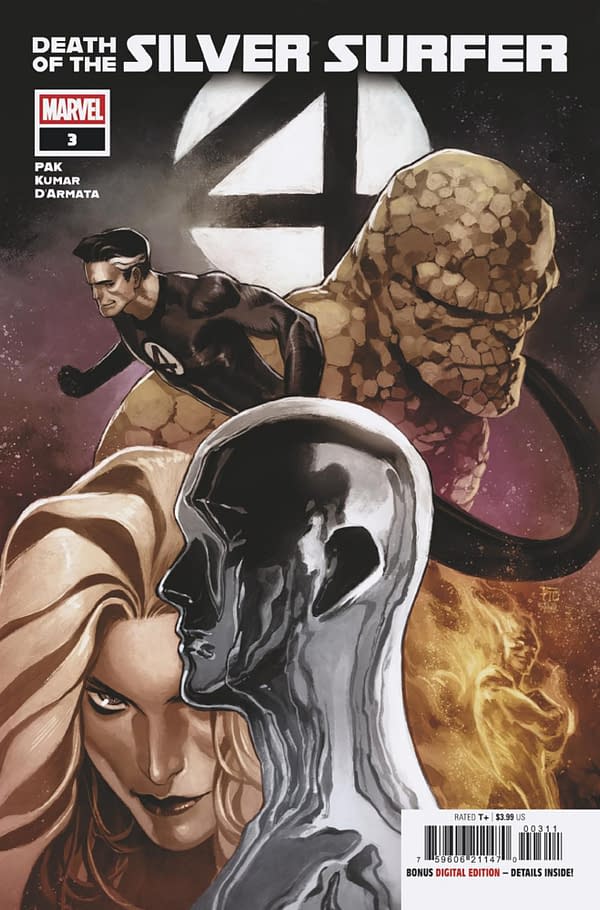 Cover image for DEATH OF THE SILVER SURFER #3 DIKE RUAN COVER