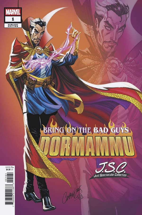 Cover image for BRING ON THE BAD GUYS: DORMAMMU #1 J. SCOTT CAMPBELL JUST SPECTACULAR COLLECTION VARIANT