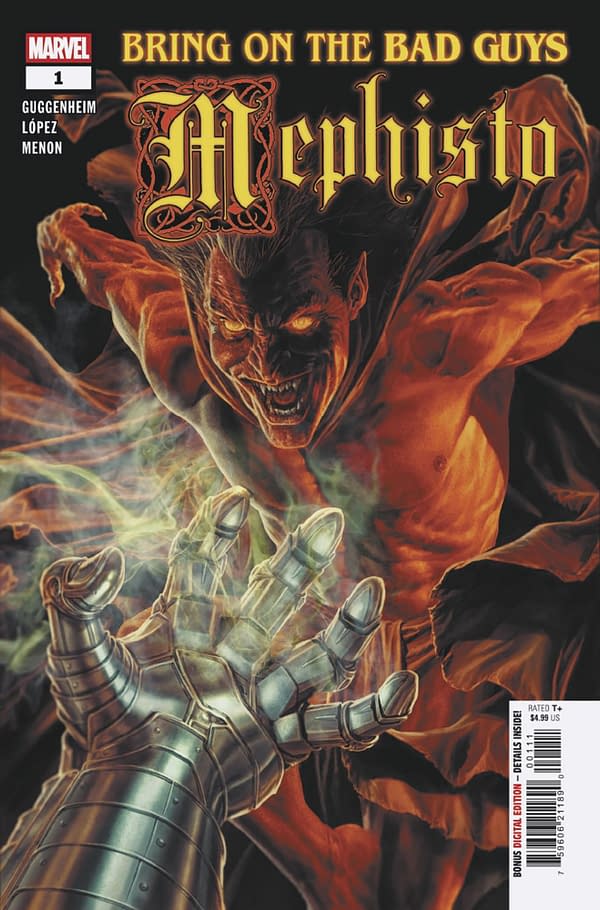 Cover image for BRING ON THE BAD GUYS: MEPHISTO #1 LEE BERMEJO COVER
