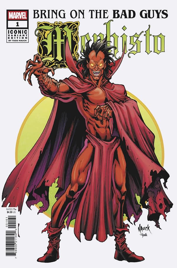 Cover image for BRING ON THE BAD GUYS: MEPHISTO #1 TODD NAUCK ICONIC VARIANT