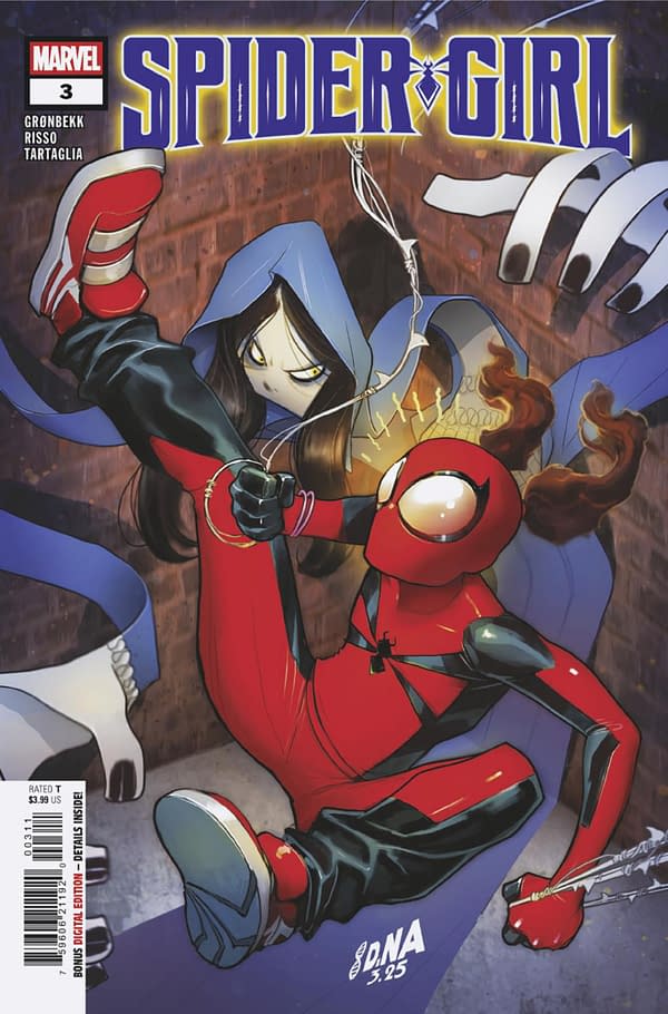 Cover image for SPIDER-GIRL #3 DAVID NAKAYAMA COVER