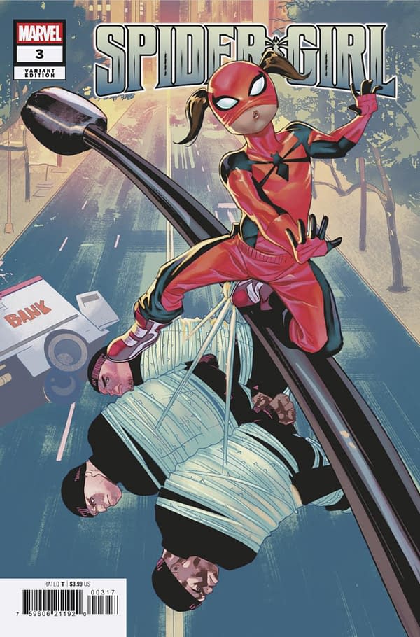 Cover image for SPIDER-GIRL #3 JAN BAZALDUA VARIANT