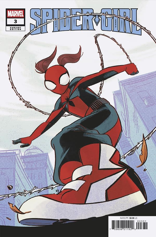 Cover image for SPIDER-GIRL #3 ANNIE WU VARIANT