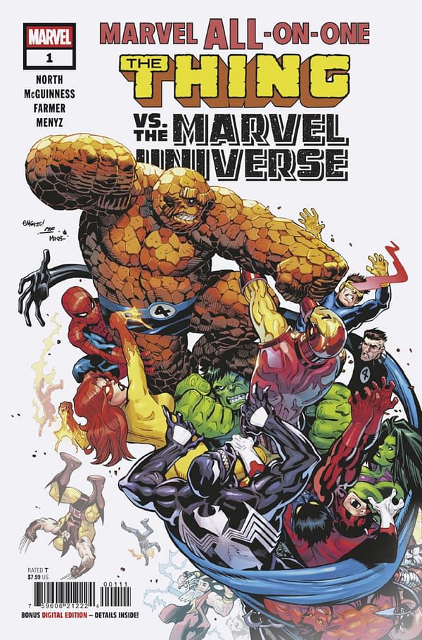 Cover image for MARVEL ALL-ON-ONE #1 ED MCGUINNESS COVER