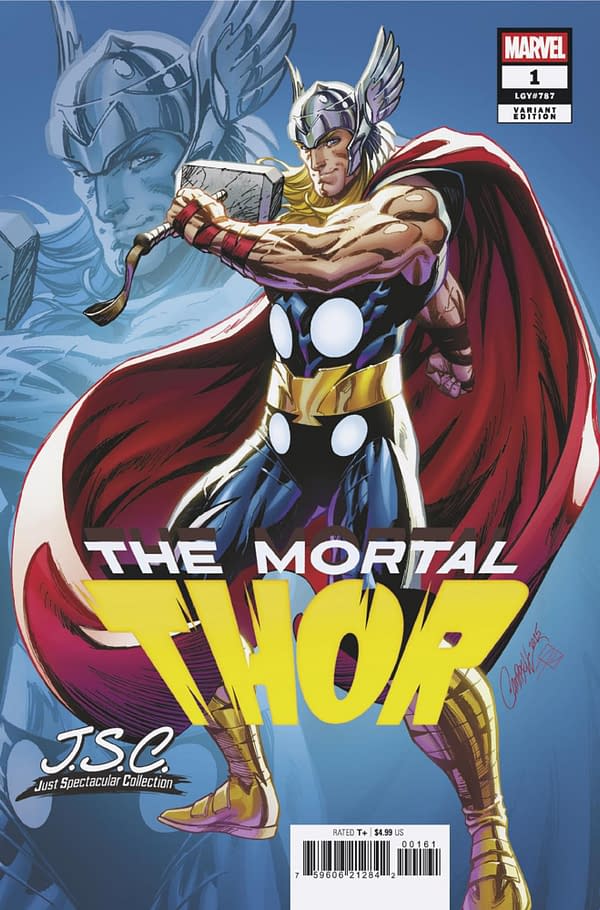 Cover image for THOR #1 J. SCOTT CAMPBELL JUST SPECTACULAR COLLECTION VARIANT