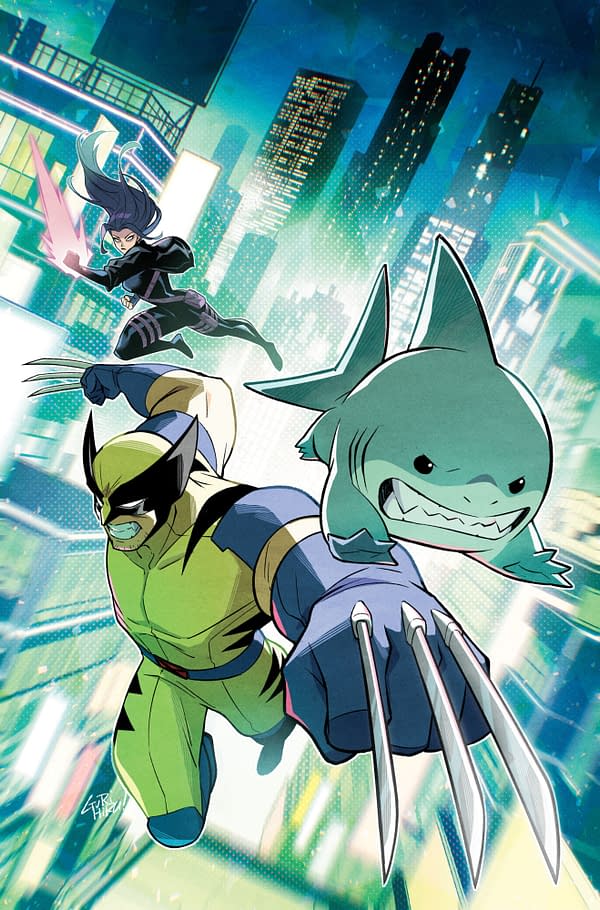 Cover image for JEFF THE LAND SHARK #3 GURIHIRU VIRGIN VARIANT
