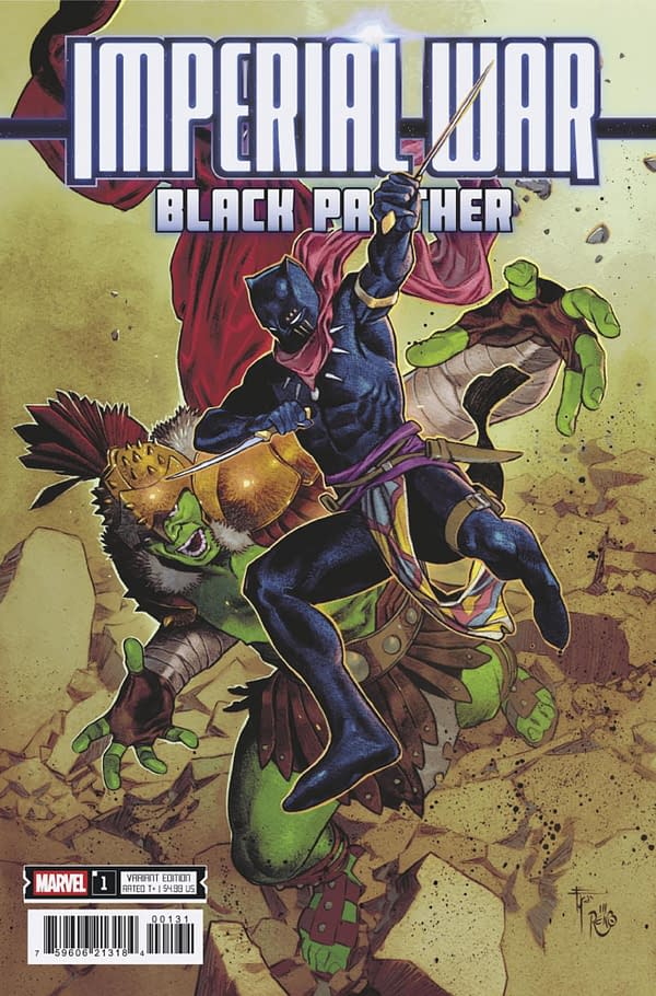 Cover image for IMPERIAL WAR: BLACK PANTHER #1 FRANCESCO MOBILI VARIANT