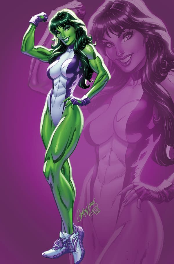 Cover image for IMPERIAL WAR: PLANET SHE-HULK #1 J. SCOTT CAMPBELL JUST SPECTACULAR COLLECTION VIRGIN VARIANT