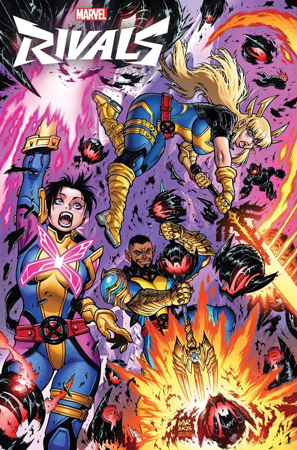 Cover image for MARVEL RIVALS: HELLFIRE GALA #1 ADAM WARREN VARIANT