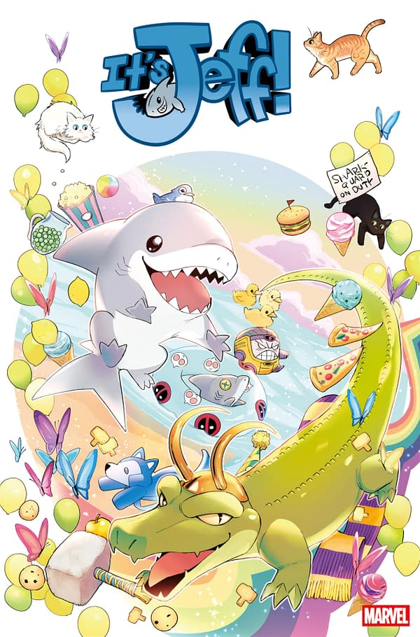 Cover image for IT'S JEFF & OTHER MARVEL TAILS #1 NAO FUJI VARIANT