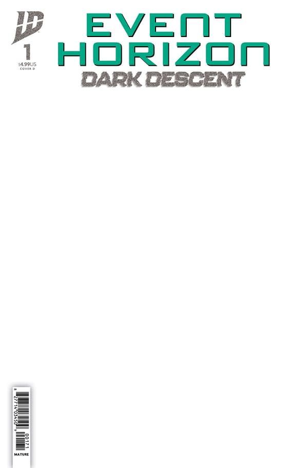 Cover image for Event Horizon: Dark Descent #1 Variant D (Sketch Variant)