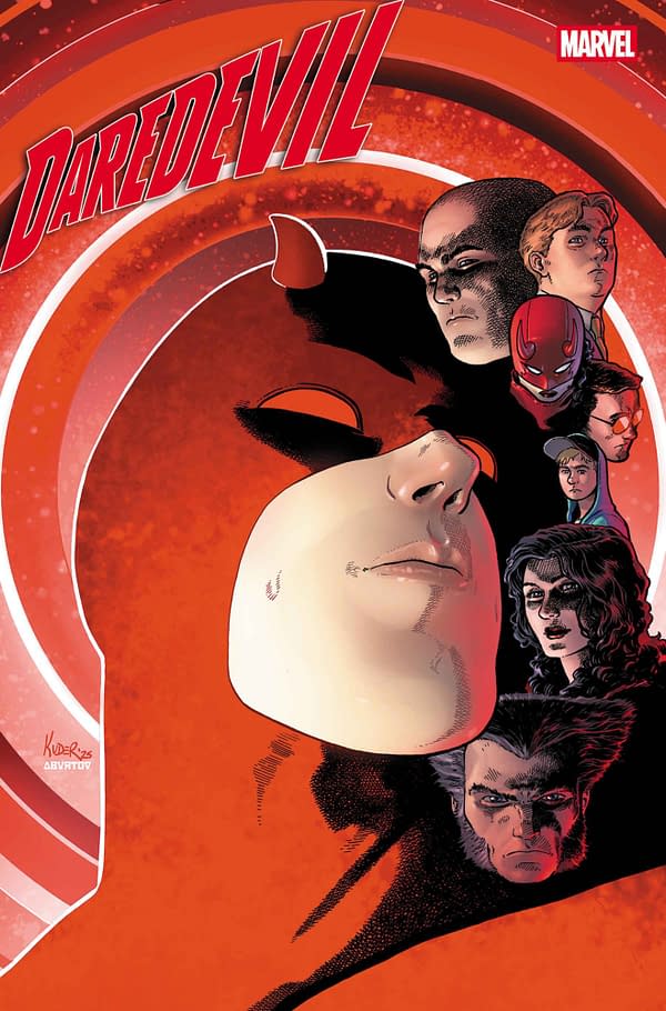 Cover image for DAREDEVIL #25 AARON KUDER FINALE VARIANT