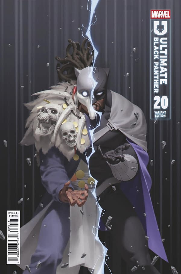 Cover image for ULTIMATE BLACK PANTHER #20 JUNGGEON YOON VARIANT