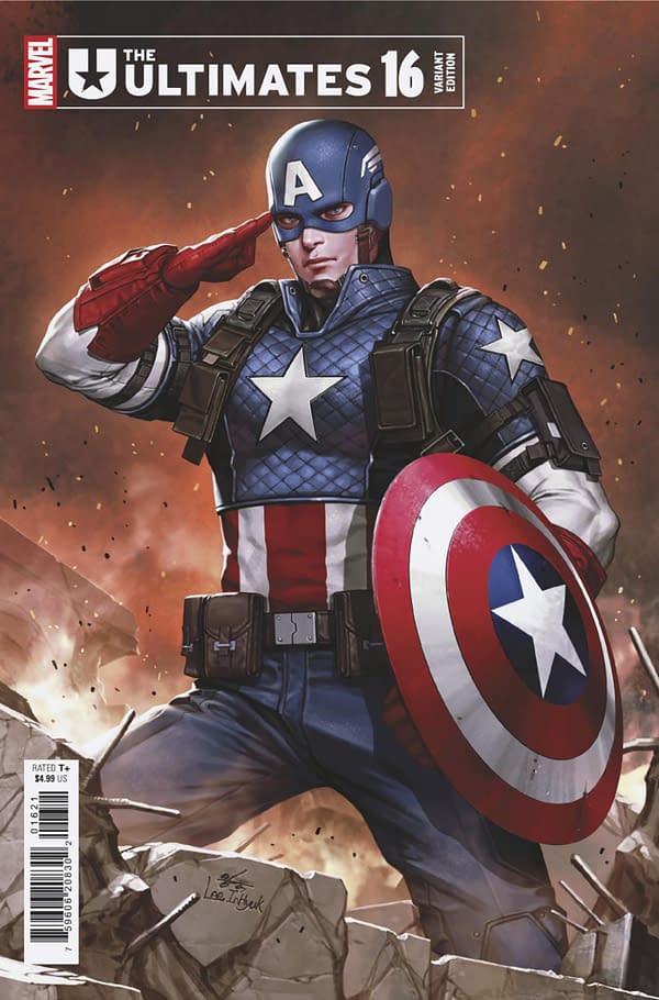 Cover image for ULTIMATES #16 INHYUK LEE ULTIMATE SPECIAL VARIANT