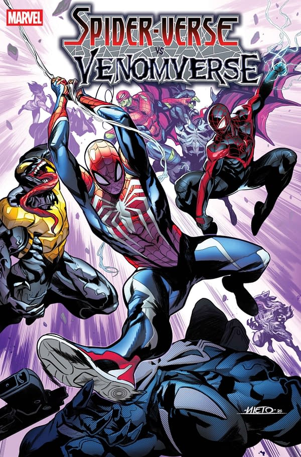 Cover image for SPIDER-VERSE VS. VENOMVERSE #5 CARLOS NIETO VARIANT